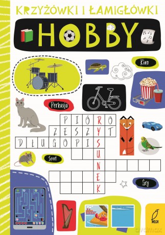 Krzyżówki i łamigłówki hobby [KSIĄŻKA]