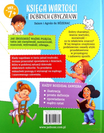 Księga wartości i dobrych obyczajów - De Bézenac Salem I Agnes [KSIĄŻKA]