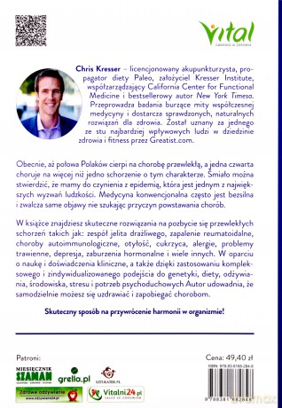 Medycyna funkcjonalna. Terapie przyszłości. Holistyczne uzdrawianie chorób przewlekłych - Kresser Chris [KSIĄŻKA]