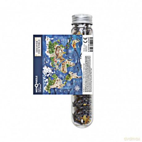 Mikro Menzurka Mapa Świata [PUZZLE]