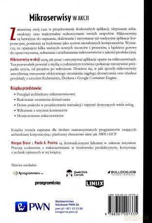 Mikroserwisy w akcji - Morgan Bruce, Paulo A. Pereira [KSIĄŻKA]