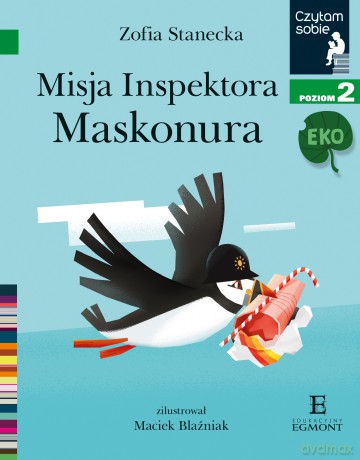 Misja inspektora Maskonura. Czytam sobie eko poziom 2 - Zofia Stanecka [KSIĄŻKA]