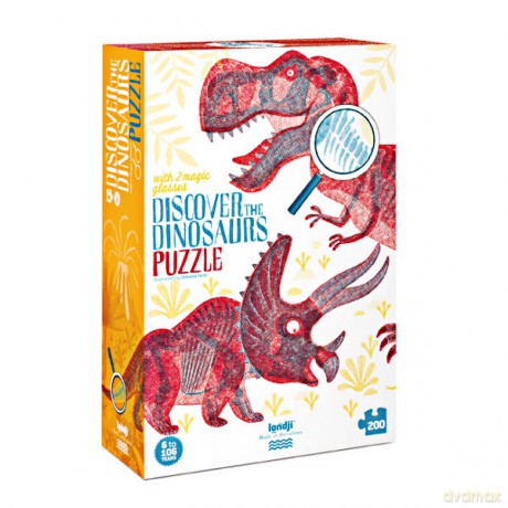 Odkryj Dinozaury [PUZZLE]