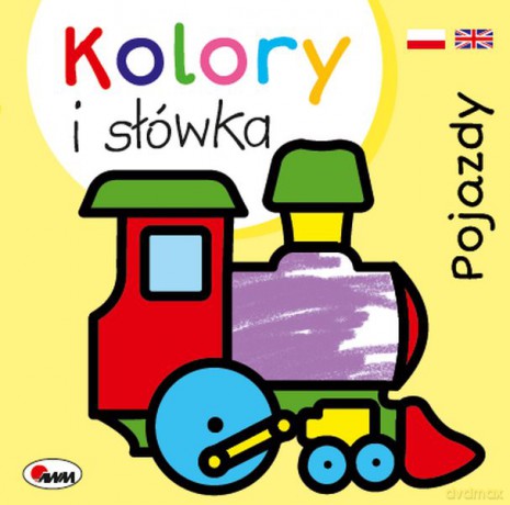 Pojazdy. Kolory i słówka - Piotr Kozera [KSIĄŻKA]