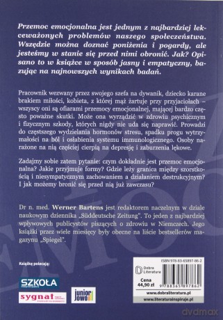 Przemoc emocjonalna - Werner Bartens [KSIĄŻKA]