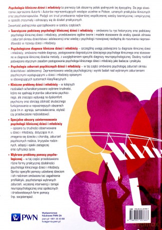 Psychologia kliniczna dzieci i młodzieży - Iwona Grzegorzewska, Lidia Cierpiałkowska, Agata Borkowska [KSIĄŻKA]