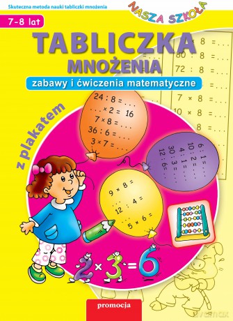 Tabliczka mnożenia z plakatem - Piotr Sobotka, Sulima Ławnik Iwona [KSIĄŻKA]