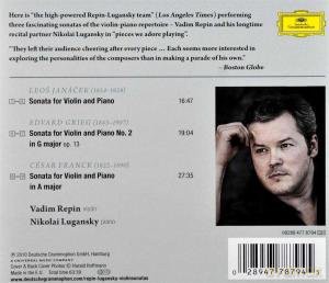 Vadim Repin: Franck, Grieg, Janacek [CD]