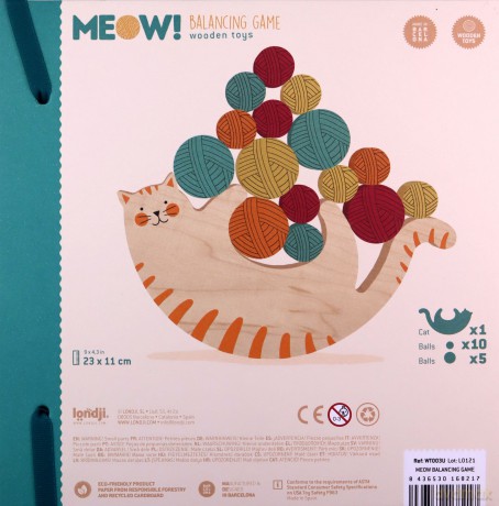 Zabawka balansująca Kotek meow
