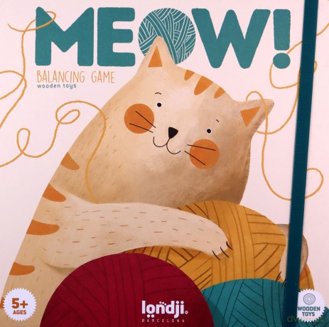 Zabawka balansująca Kotek meow