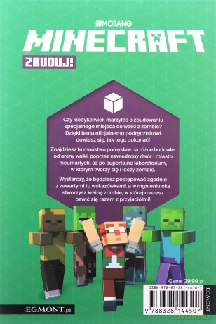 Zbuduj zombieland. Minecraft - Ed Jefferson [KSIĄŻKA]