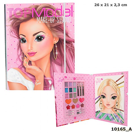 Zestaw make up z paletą do makijażu Top model