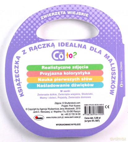 Zwierzęta wiejskie. Co to - Piotr Kozera [KSIĄŻKA]