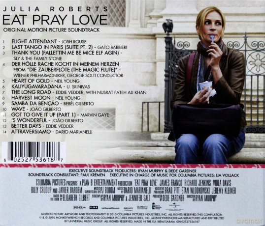 Eat Pray Love (Polska Cena) soundtrack (Jedz, Módl Sie I Kochaj) [CD]