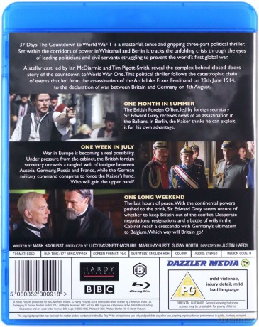 37 Days The Countdown To World War 1 [Blu-Ray]