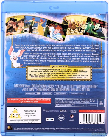Anastazja [Blu-Ray]