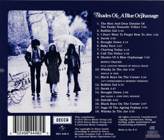Thin Lizzy: Shades Of A Blue Orphanage (Remastered & Expanded) [CD]