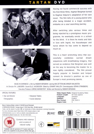 Bergman Collection The Music In Darkness (Muzyka w ciemności) [DVD]