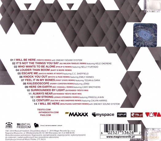 Tiesto: Kaleidoscope Remixed (Polska Cena!!) [CD]