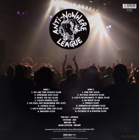 Anti-Nowhere League: Best Of Live [Winyl]