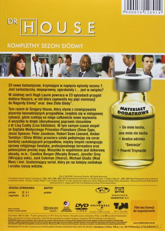 Dr House sezon 7 [PRZECENA] [5DVD]