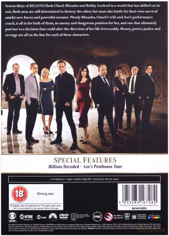 Billions: Season 3 Set [4DVD]