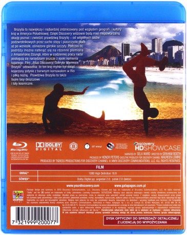 Discovery Atlas: Odkryte Tajemnice - Brazylia [Blu-Ray]