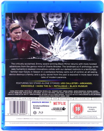 Black Mirror: Season 4 (Czarne lustro) [2xBlu-Ray]