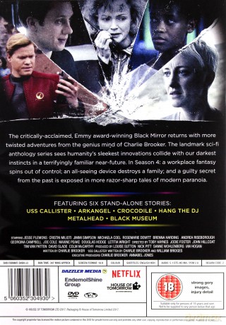 Black Mirror: Season 4 (Czarne lustro) [2DVD]