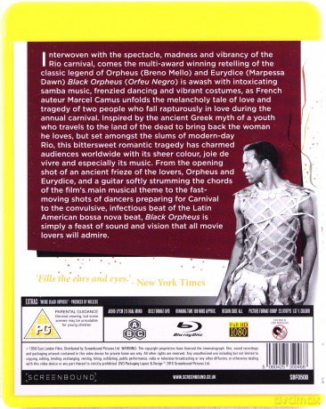 Black Orpheus (Czarny Orfeusz) [Blu-Ray]