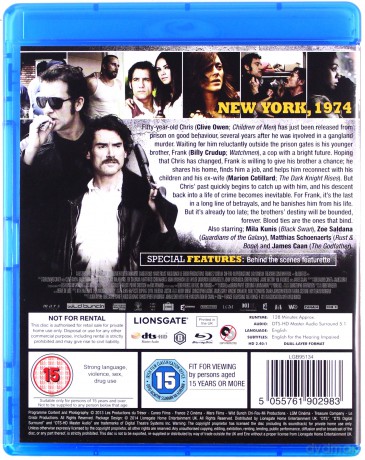 Blood Ties (Więzy krwi) [Blu-Ray]