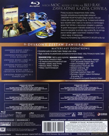 Gwiezdne Wojny: Kompletna Saga (Star Wars) [BOX] [9xBlu-Ray]
