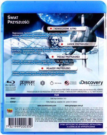 Discovery: Świat Przyszłości 1 [Blu-Ray]