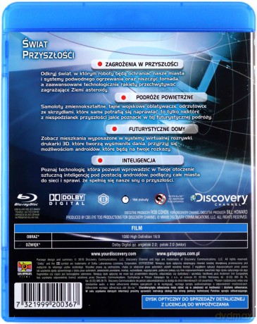 Discovery: Świat Przyszłości 2 [Blu-Ray]