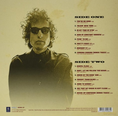Bob Dylan: Bob Dylan [Winyl]