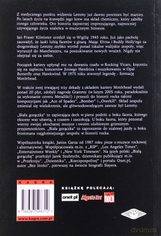 Lemmy. Biała gorączka - Lemmy Kilmister, Janiss Garza [książka]