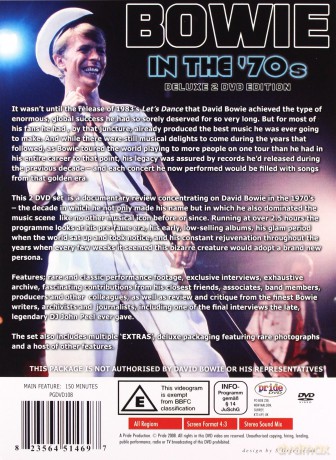 David Bowie: Bowie In The 70s [DVD]