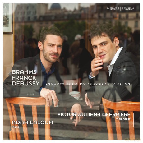 Adam Laloum Julianlaferriere: Brahms Franck Debussy Cello Sonatas [CD]