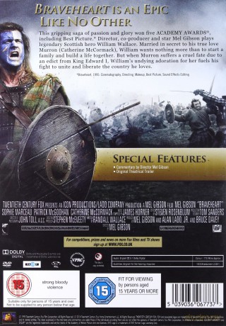 Braveheart (Braveheart - Waleczne serce) [DVD]