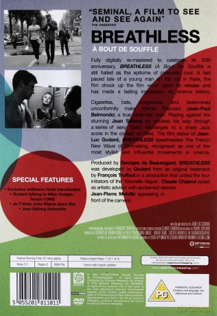 Breathless (Do utraty tchu) [DVD]