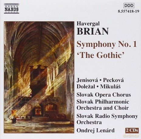 Slovak Po Chcsr Solenard: Briansymphony No 1 The Gothic [2CD]