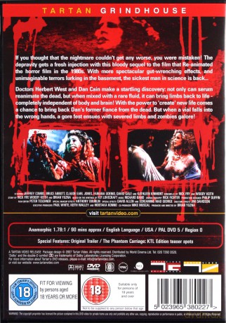 Bride Of Reanimator (Narzeczona Re-Animatora) [DVD]