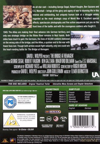 Bridge At Remagen (Most na Renie) [DVD]