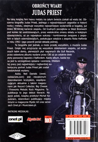 Obrońcy wiary. Historia zespołu Judas Priest - Neil Daniels [książka]