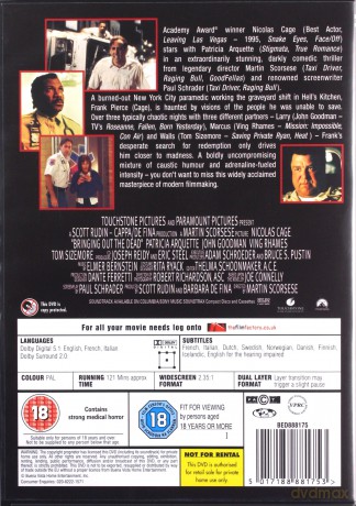 Bringing Out The Dead (Ciemna strona miast) [DVD]