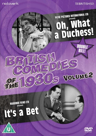 British Comedies Of The 1930s Vol 2 Its A Bet Oh What A Duchess [DVD]