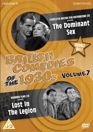 British Comedies Of The 1930s Vol 7 Lost In The Legion The Dominant Sex [DVD]