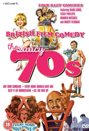 British Film Comedy: The Saucy 70s [4DVD]