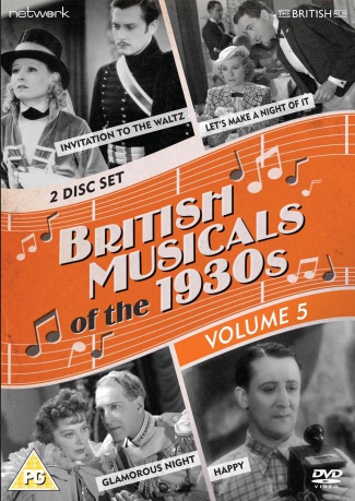 British Musicals Of The 1930s Vol 5 Happy Invitation To The Waltz Glamorous Night Lets Make A Night Of It [2DVD]