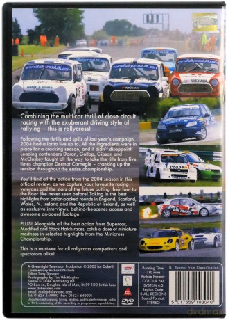 British Rallycross Review 2004 Dvd [DVD]